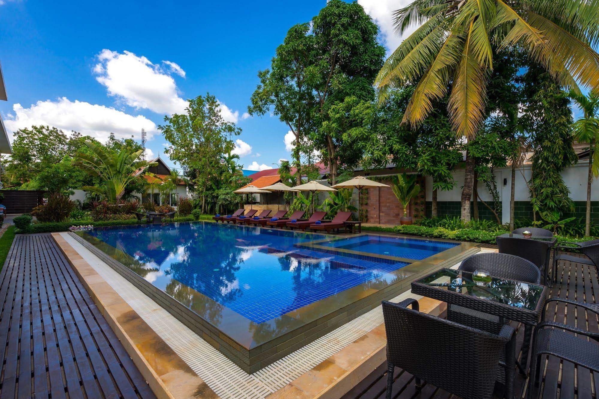 Malenne D'Angkor Residence Сиемрип Экстерьер фото
